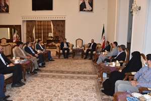  دیدار معاون وزیر فرهنگ و ارشاد اسلامی و رئیس سازمان سینمایی با سفیر جمهوری اسلامی ایران در بغداد