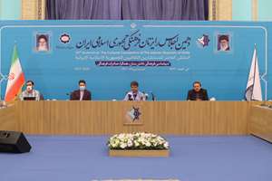 حضور معاون توسعه همکاری‌های علمی و فرهنگی در جمع مسئولان غرفه‌های نمایشگاه محصولات فرهنگی صادرات محور 