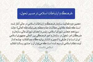 مروری بر محورهای تحول در دوره جدید فعالیت سازمان فرهنگ و ارتباطات اسلامی