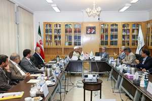 دیدار حجت‌الاسلام والمسلمین ایمانی‌پور با رئیس بنیاد سعدی