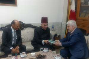 نواب نجف علی خان خواستار برگزاری هفته فرهنگی ایران در حیدرآباد هند شد
