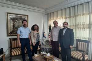 دیدار رایزن فرهنگی  ایران با هیات مدیره جشنواره بین‌المللی تئاتر کودکان نیاپولیس