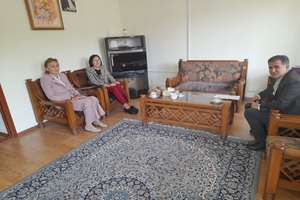 دیدار سرپرستِ وابستگیِ فرهنگیِ ج.ا.ایران با رئیس اداره "رشته‌های اجتماعی و بشردوستانه، دانشگاه مهندسی و فناوری اطلاعات قزاقستان"