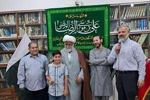 جشن میلاد امام رضا(ع) و دهه کرامت در کراچی