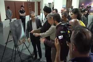 نمایشگاه آثار هنری هنرمندان ایرانی و فلسطینی در بیروت