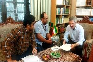 دیدار با مسئولین رسانه ای در بنگلادش