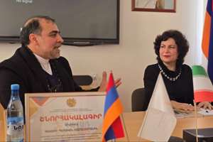 ملت ارمنستان فراموش نمی‌کند که ایران مدافع تاریخ و فرهنگ ارمنی است