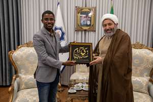 حضور رئیس تلویزیون ملی گینه بیسائو در سازمان فرهنگ و ارتباطات اسلامی