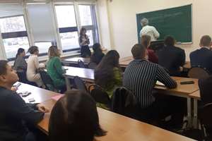برگزاری کارگاه آموزشی خوشنویسی در دانشگاه روابط بین‌الملل مسکو