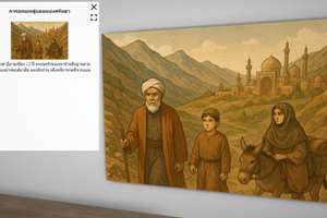 نمایشگاه هنری برای بزرگداشت شیخ بهایی در تایلند برپا شد