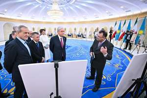 میراث مشترک، رؤسای جمهور ایران و قزاقستان را در یک قاب تاریخی به هم پیوند داد