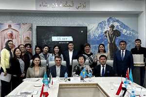 حامیان آموزش زبان‌های خارجی دانشگاه فارابی قزاقستان گردهم آمدند