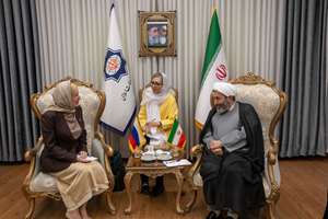 دیدار وزیر فرهنگ روسیه و رئیس سازمان فرهنگ و ارتباطات اسلامی