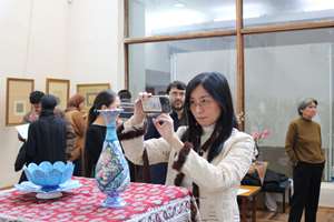 نمایش صنایع دستی ایران در موزه ملی هنرهای تجسمی قرقیزستان 