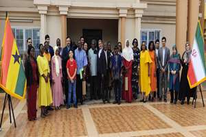 نخبگان غنا با دستاوردهای علمی و پزشکی ایران آشنا شدند + عکس