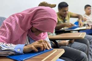 دوره آموزش خط بریل و تبادل تجارب میان نابینایان عراق برگزار شد