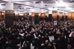 تأکید بر تداوم راه شهدا و حمایت از جمهوری اسلامی ایران در جامعه امّ‌الکتاب لاهور