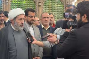تجدید میثاق کارمندان سازمان فرهنگ و ارتباطات اسلامی با امام خمینی(ره) به مناسبت سالگرد پیروزی انقلاب اسلامی