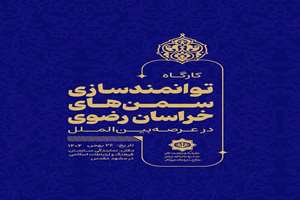برگزاری کارگاه توانمند سازی سمن های خراسان رضوی در عرصه بین الملل
