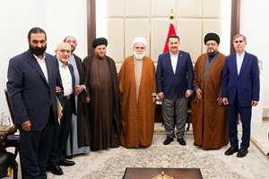 دیدار معاون توسعه روابط فرهنگی بین‌المللی سازمان فرهنگ و ارتباطات اسلامی با نخست وزیر عراق