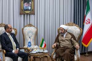 دیدار رؤسای سازمان فرهنگ و ارتباطات اسلامی و مؤسسه فرهنگی اکو 