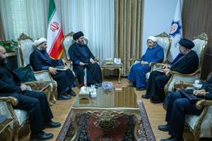 دیدار نماینده ولی‌فقیه در استان زنجان با رئیس سازمان فرهنگ و ارتباطات اسلامی