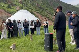  اردوی رایزنی فرهنگی ایران برای فارسی‌آموزان قرقیزی