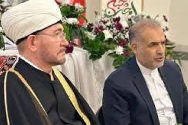 مفتی اعظم روسیه شهادت حضرت آیت‌الله خامنه‌ای را تسلیت گفت